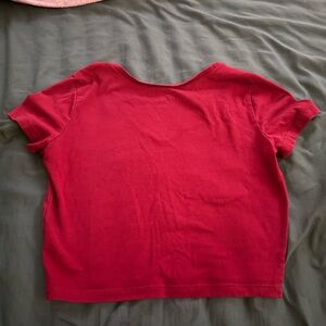 Wild Fable Red Crop Top